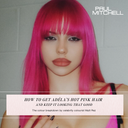 How to get Adéla's hot pink hair and keep it looking that good