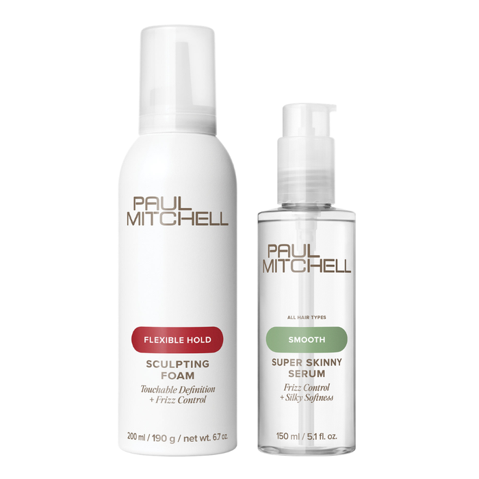 CURL BESTIES - SCULPTING FOAM & SUPER SKINNY SERUM