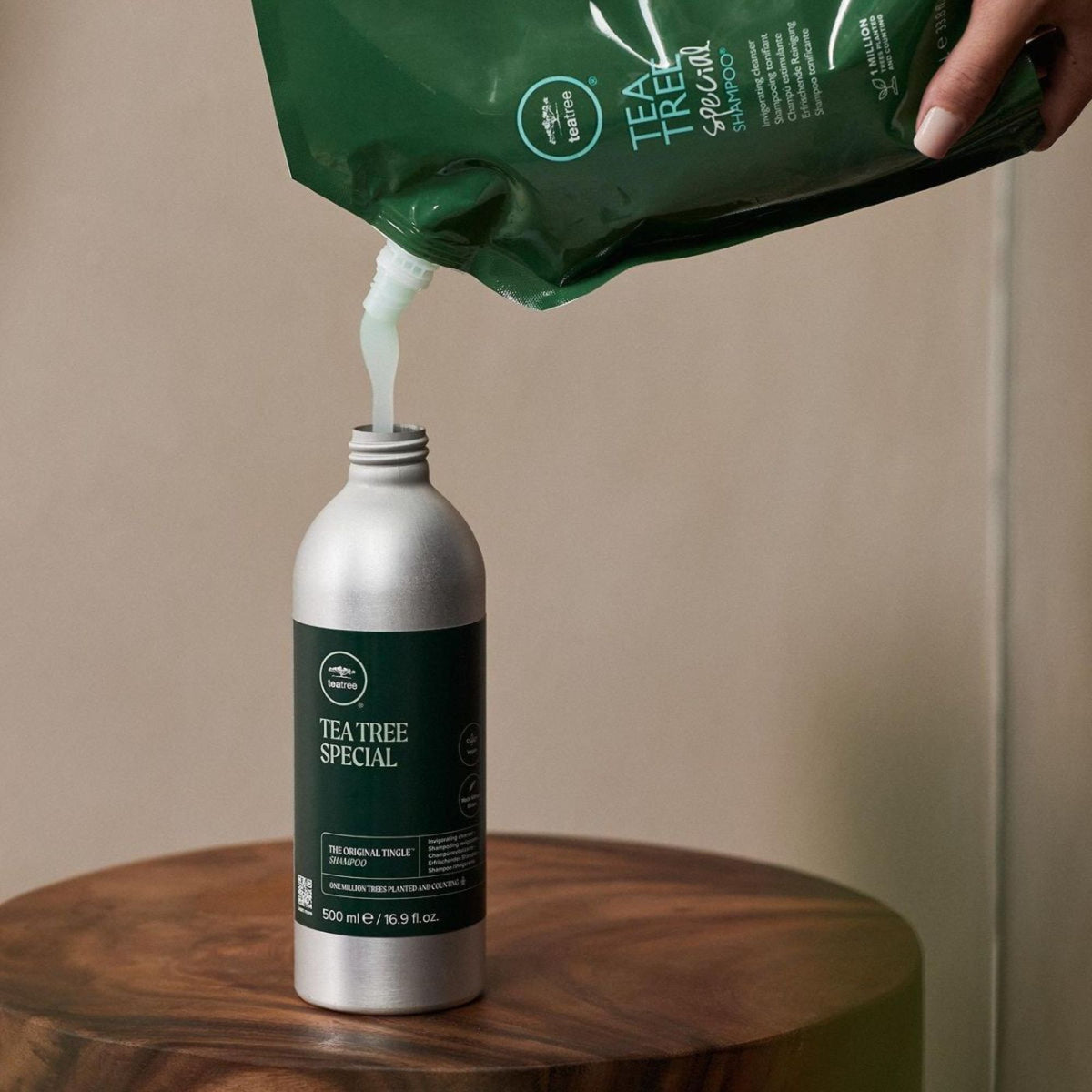 Why does tea tree shampoo tingle?